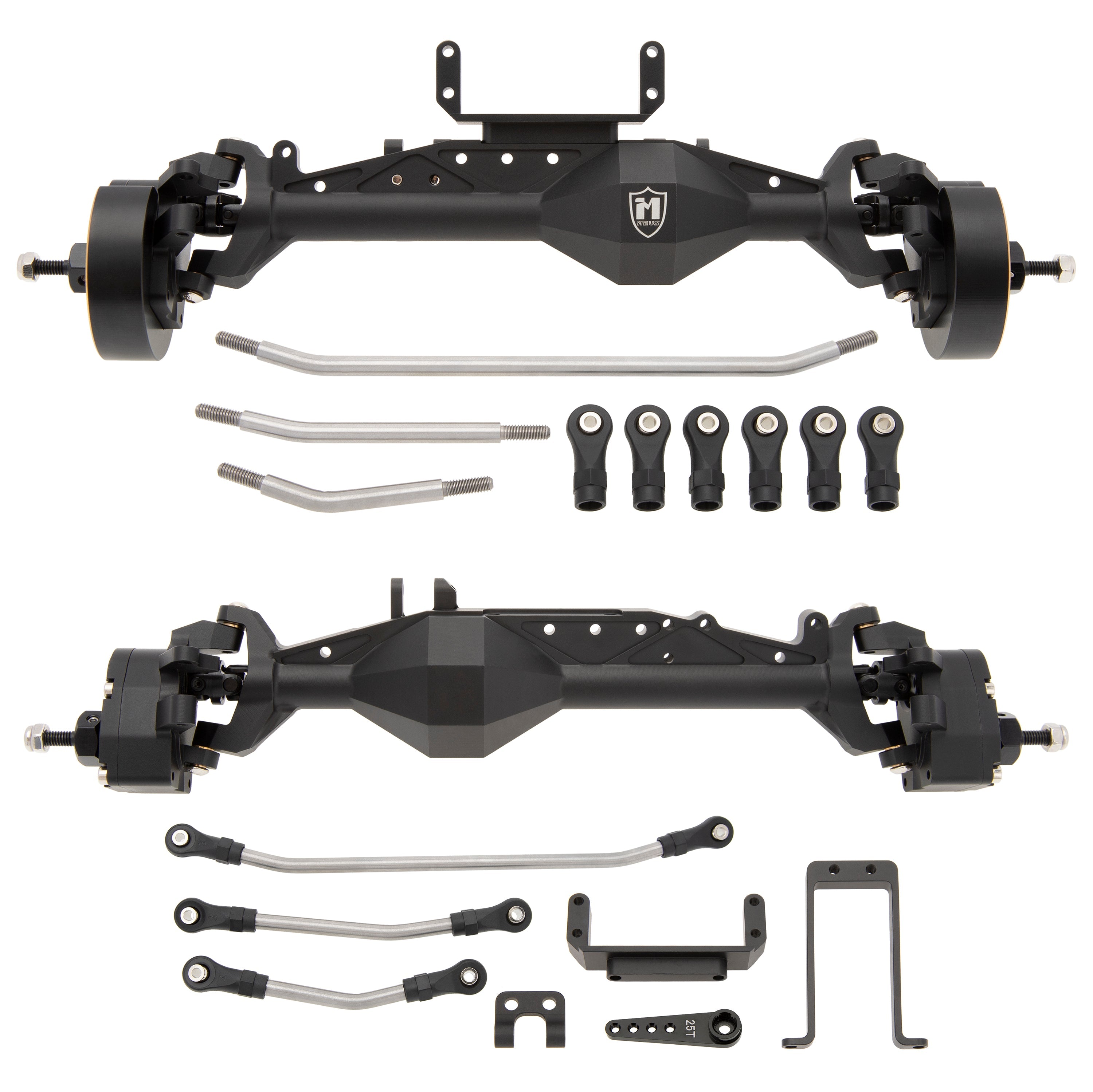 MEUS Racing 1/10 Capra 1.9 4WS UTB Isokinetic 3-Section Two Front Axle