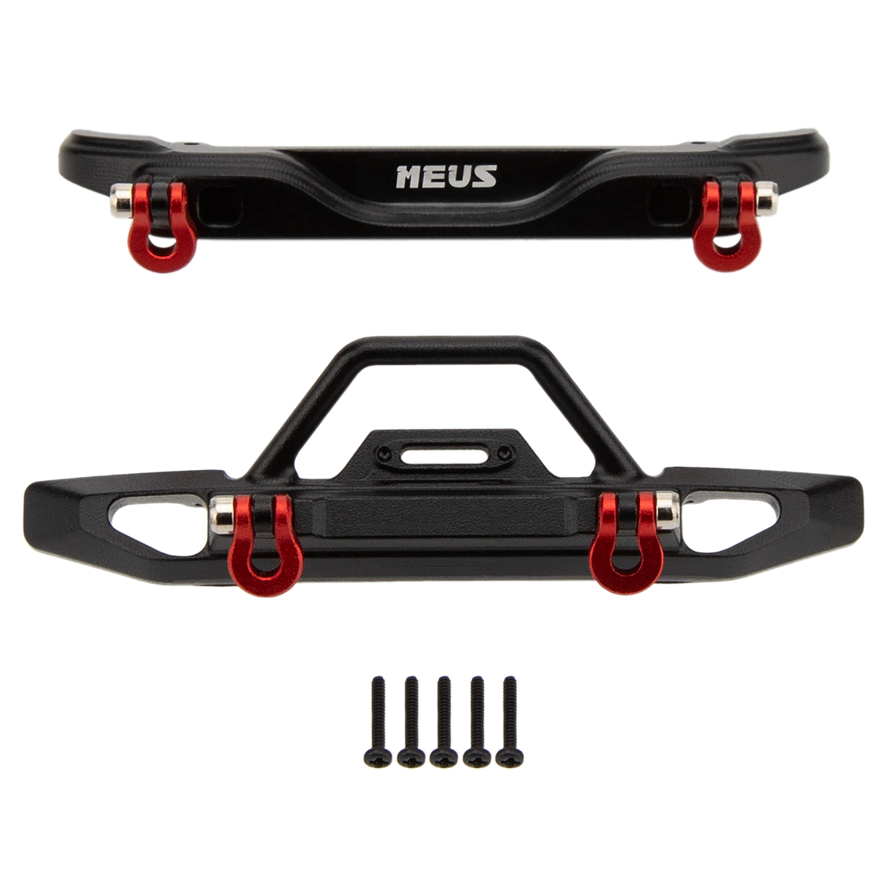 MEUS Racing Aluminum Front Rear Bumpers for 1/30 Axial SCX30 Bronco