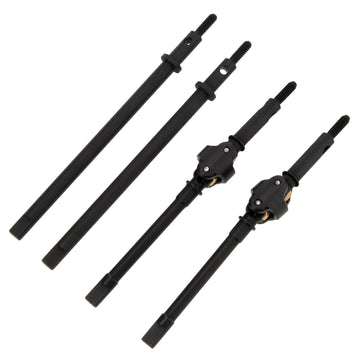 MEUS Racing 3-Section CVD Shafts for MEUS SCX24 V3 Metal Isokinetic +9mm Axles