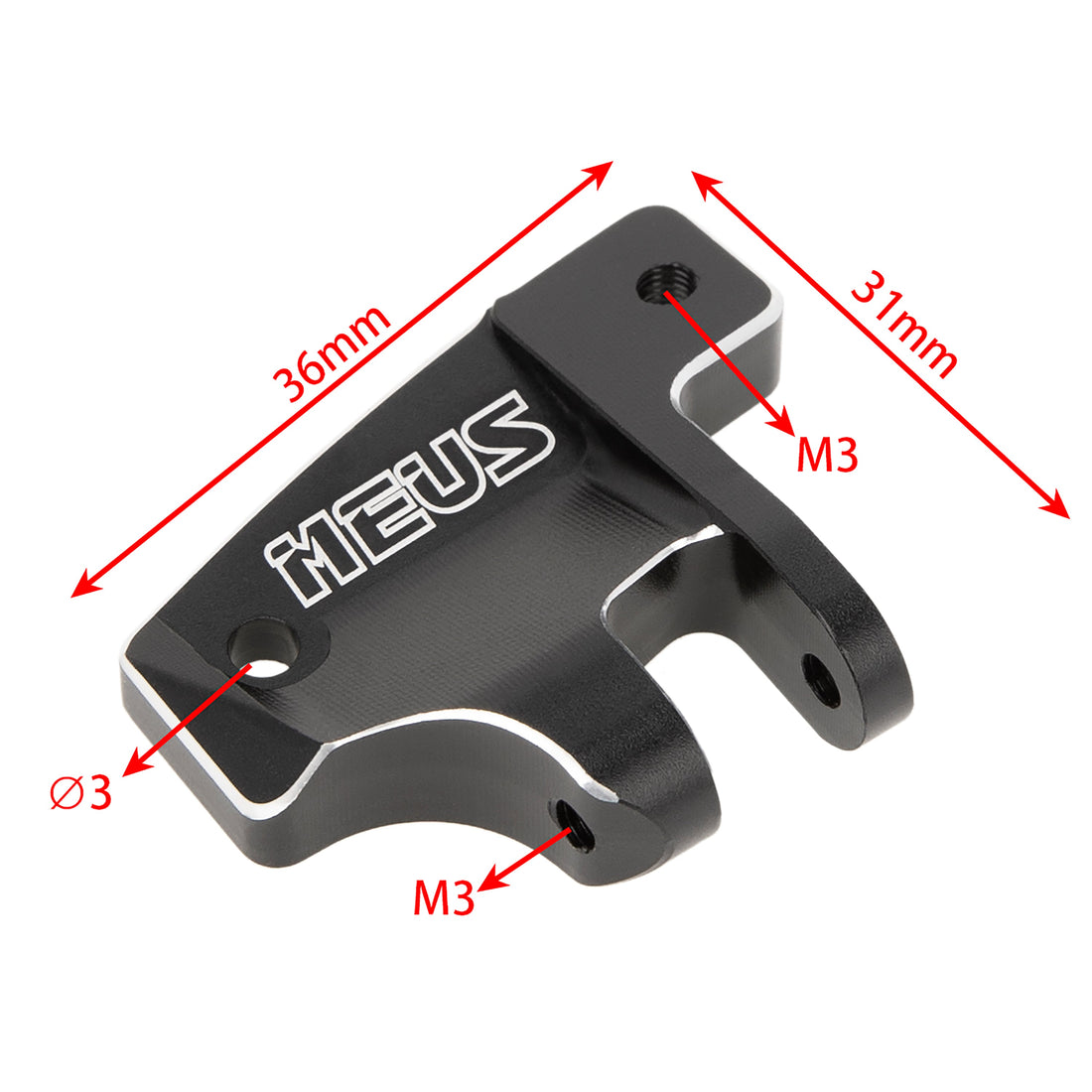 Aluminum Panhard Chassis Mount for Axial SCX10 PRO