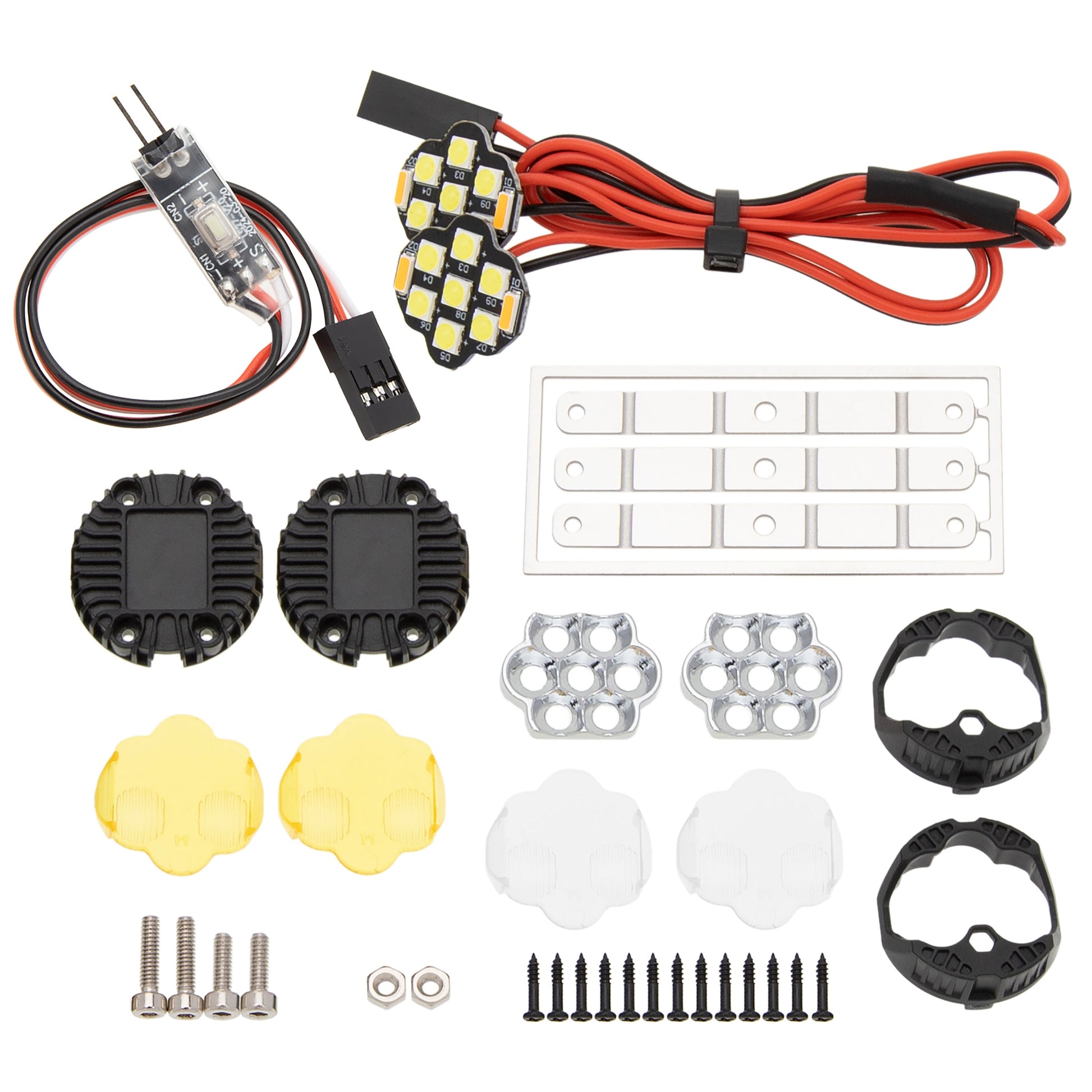 Headlights for Arrma Vendetta 3s Scale Plug & Play Easy To Headlights for Arrma Vendetta 3s Scale Plug & Play Easy To