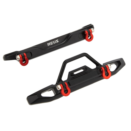 MEUS Racing Aluminum Front Rear Bumpers for 1/30 SCX30 Bronco