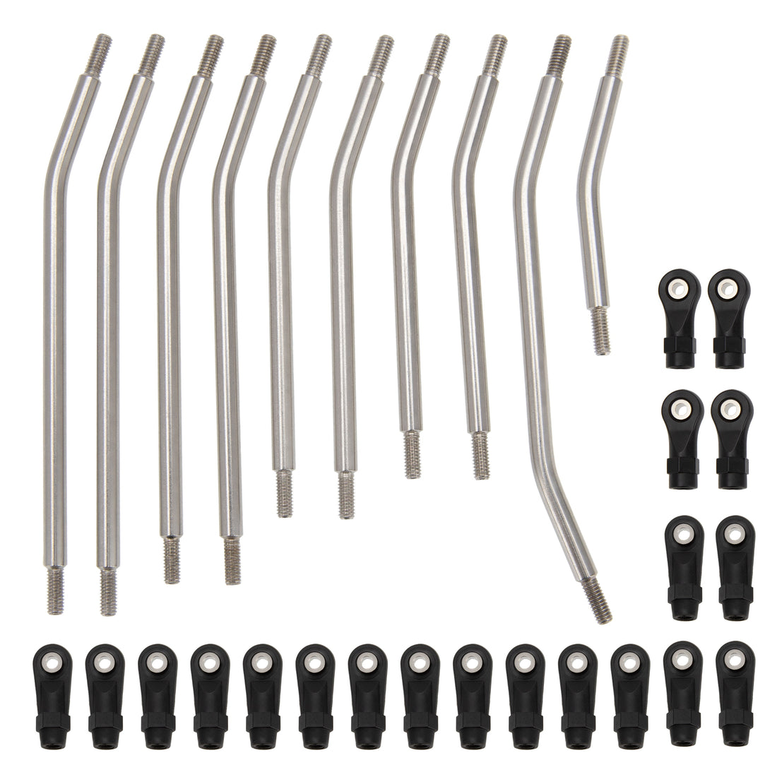 324mm Wheelbase Steel Chassis Links for SCX10
