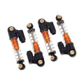 4pcs Orange Aluminum Shocks