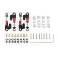 4pcs Red Aluminum SCX24 Shocks