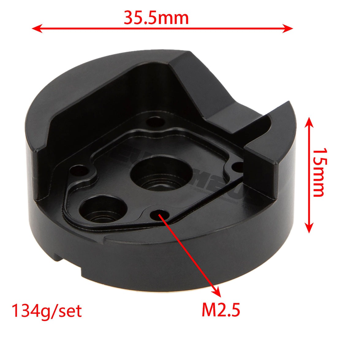 1/18 RC Model Car Brass Outer Portal Housing Covers