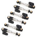 6pcs Black Aluminum SCX24 Shocks