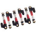 6pcs Red SCX24 Aluminum Shocks
