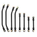 Black 8PCS SCX24 Double Bent High Clearance Chassis Links for Gladiator