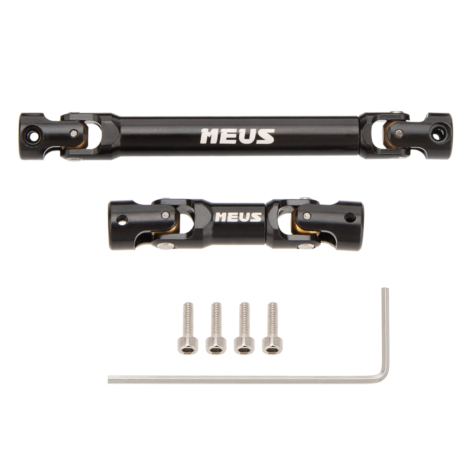 Black SCX24 Stainless Steel Drive Shaft 