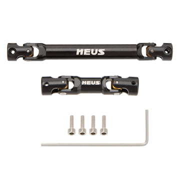 Black SCX24 Stainless Steel Drive Shaft 