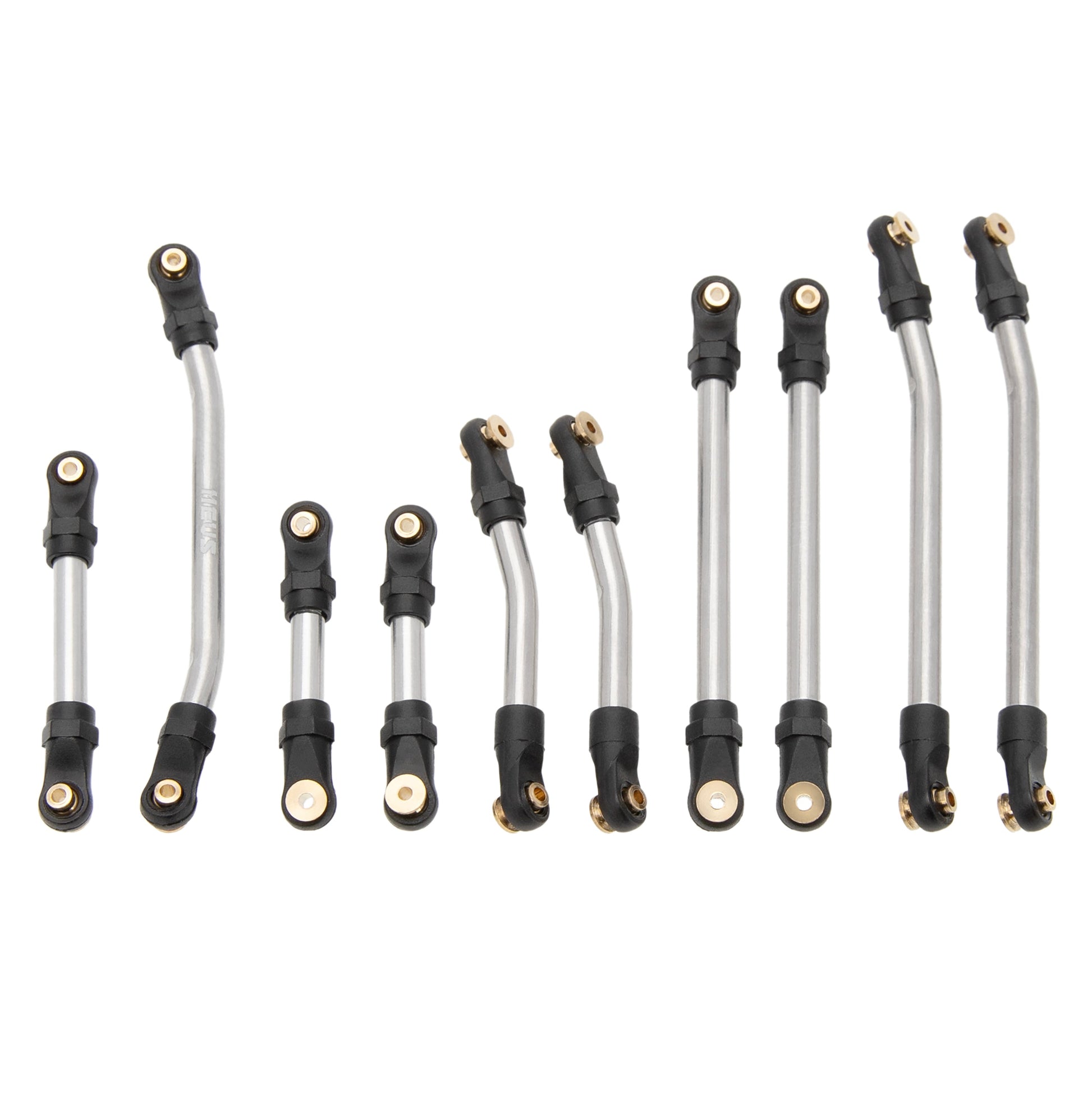 Aluminum SCX24 GX 470 High Clearance Chassis & Steering Links 