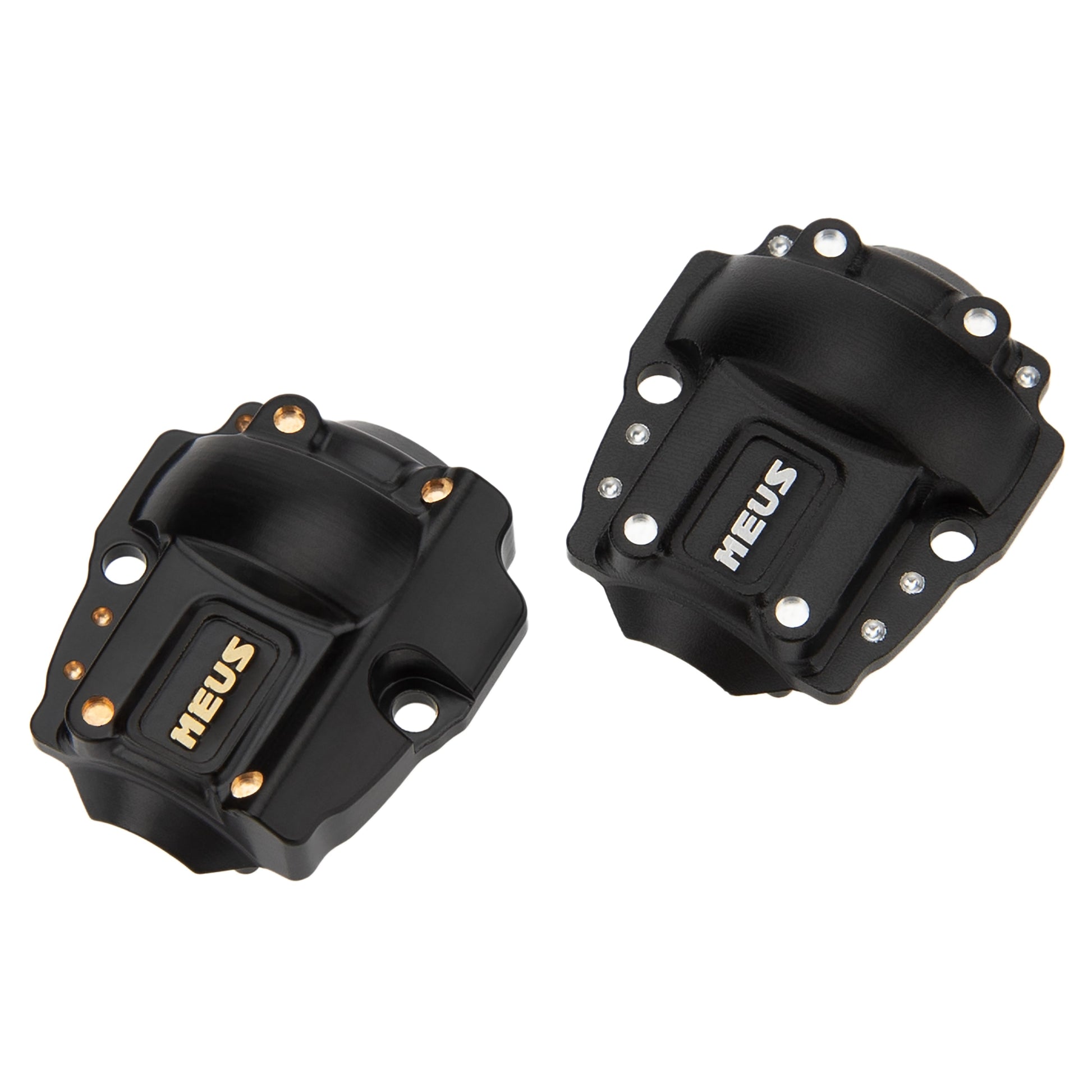 Ascent-18 Apex Brass Front & Aluminum Rear Diff Covers