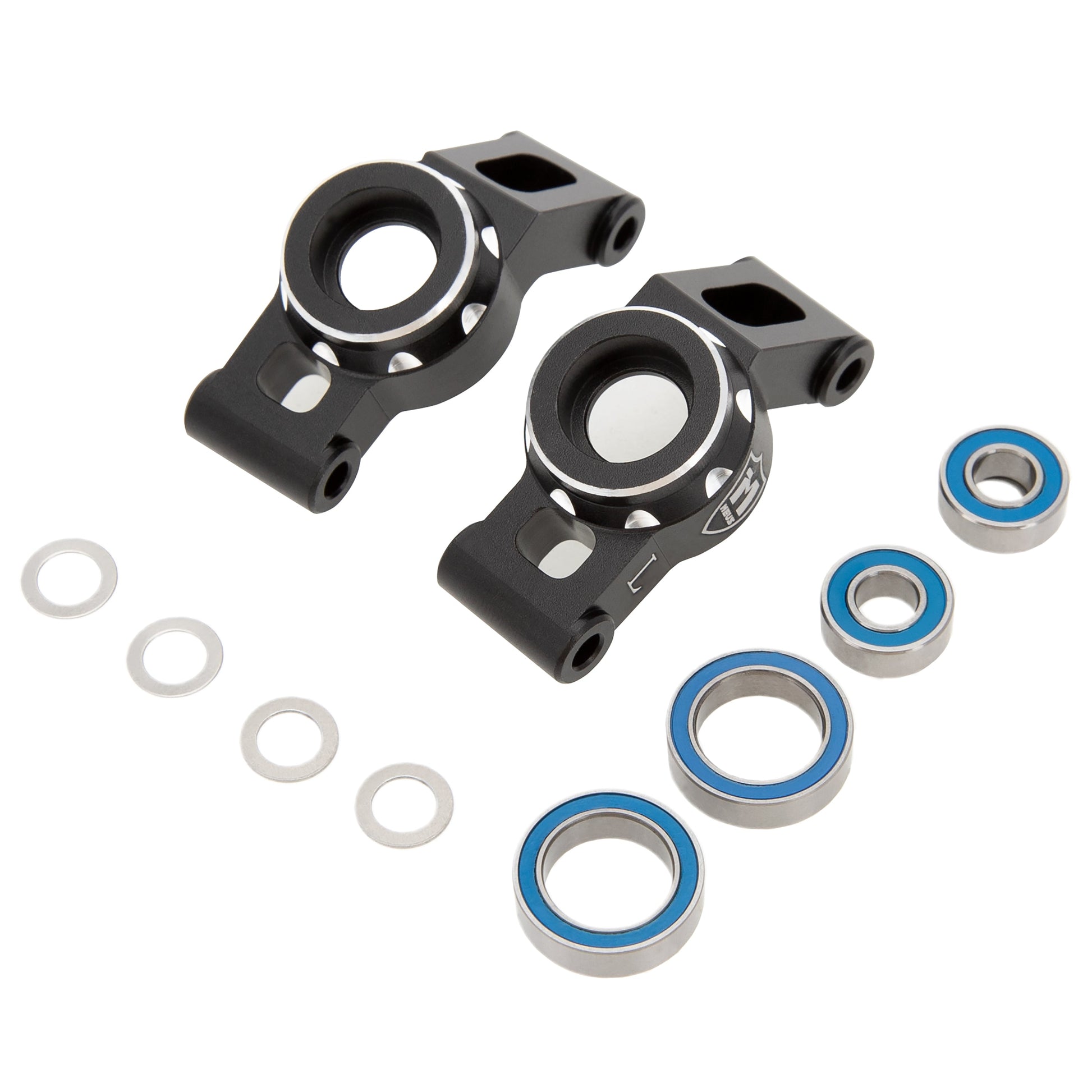 Black Axle Carrier Kit for Traxxas 1/16 Mini Maxx