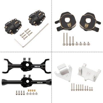 MEUS Racing Ascent-32 Front Rear Axle Housings for 1/32 Redcat Ascent-32 Upgrades