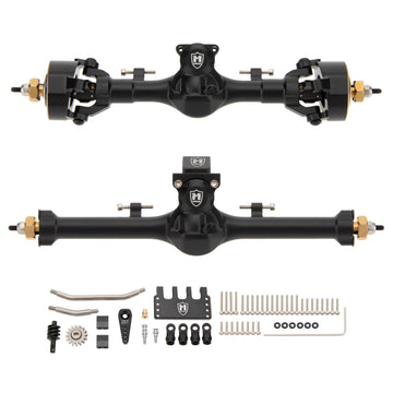 SCX24 Metal V3 Isokinetic Axles +9MM