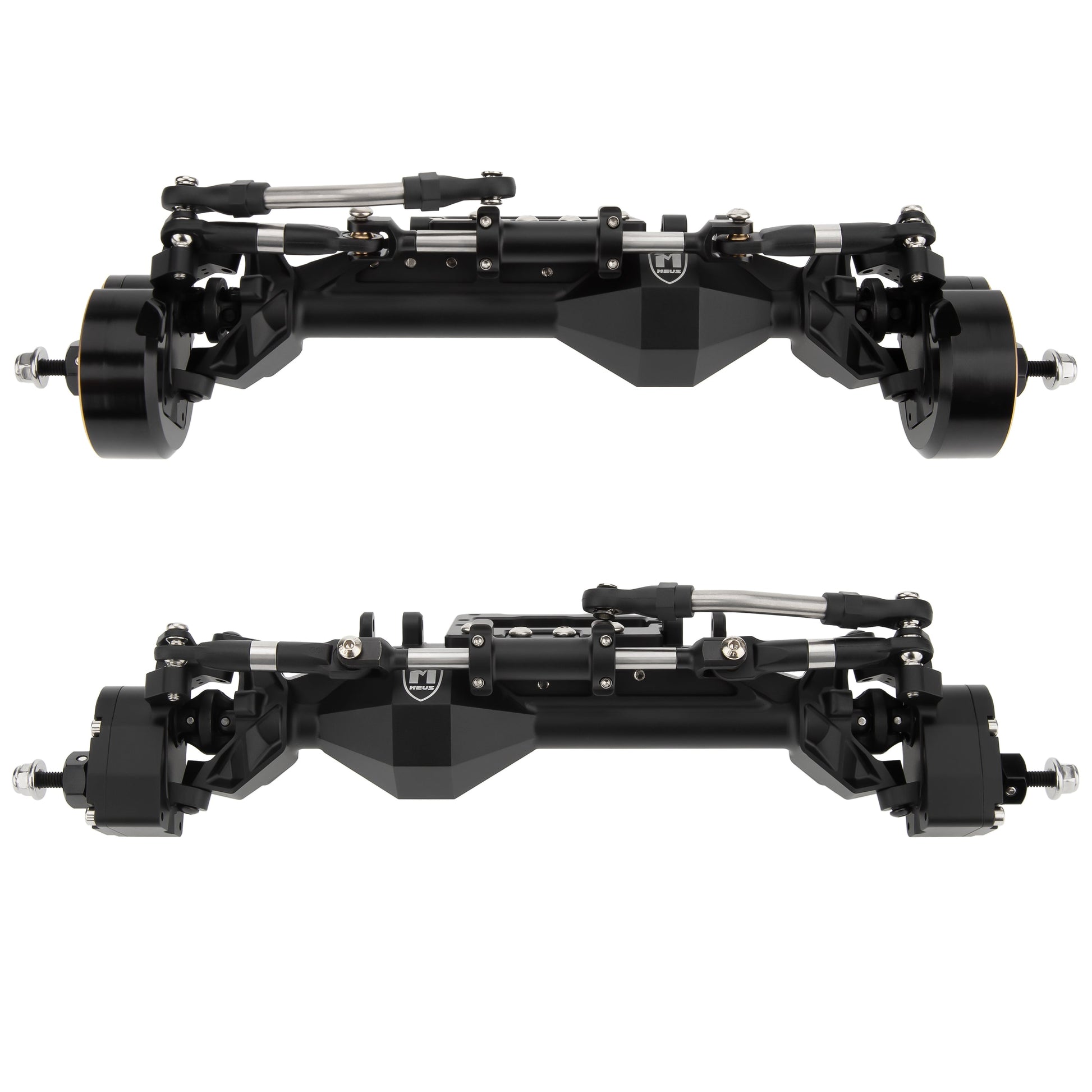 Black 4WS CHEAT CODE V2 Capra 1.9 Isokinetic axles