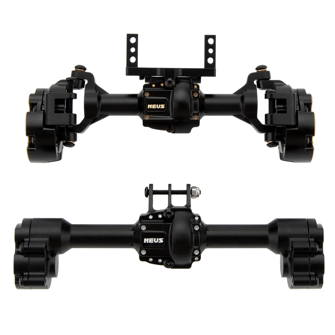 Black Ascent 18 Apex Front Rear Portal Axle Housings
