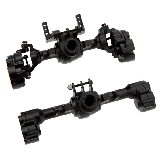 Black Ascent 18 Apex Front Rear Portal Axle Housings