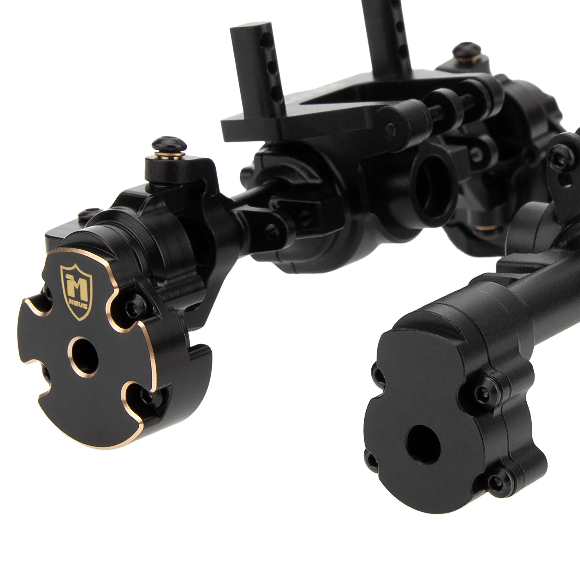 Black Ascent 18 Apex Front Rear Portal Axle Housings
