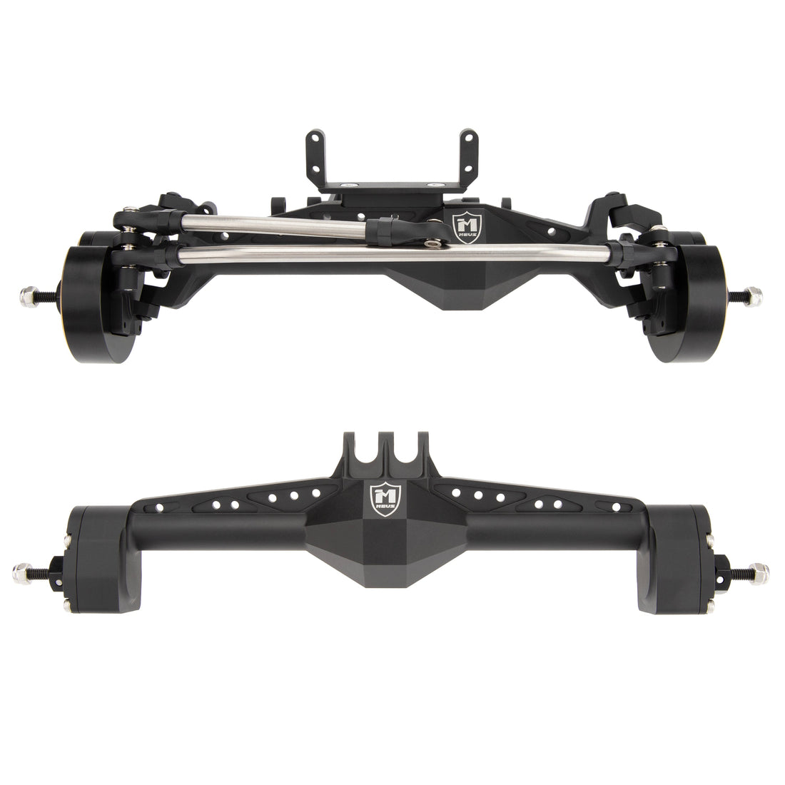 Black CHEAT CODE Capra 1.9 Isokinetic front and  rear axles