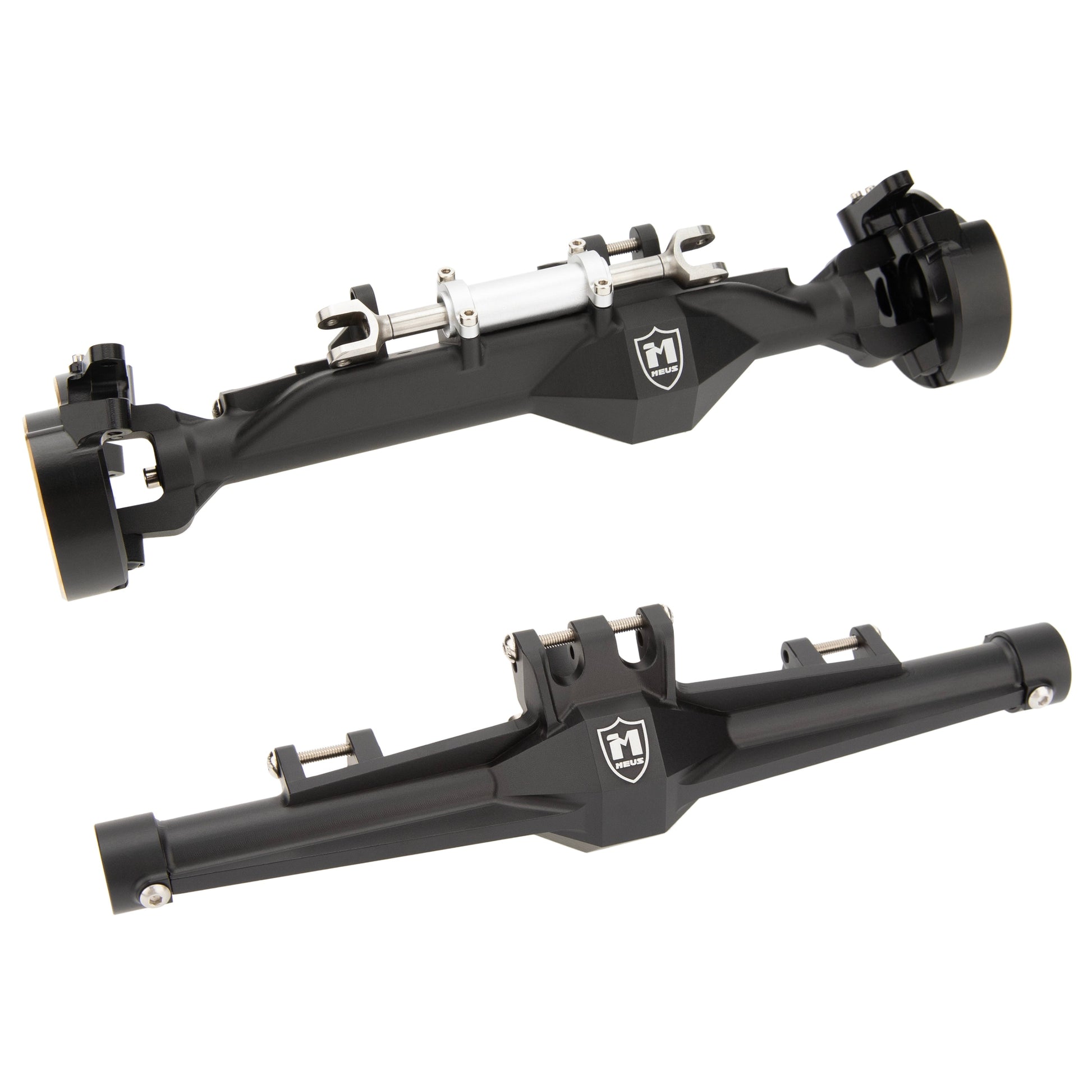 Black H10 Optic Isokinetic Front Rear Axles Housings