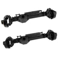 Black Redcat Vertex-6 4WS front axle housings
