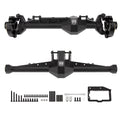 Black Redcat Vertex-6 front rear axle housings