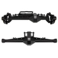 Black Redcat Vertex-6 front rear axle housings