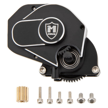 Black SCX24 Brushed Complete Transmission