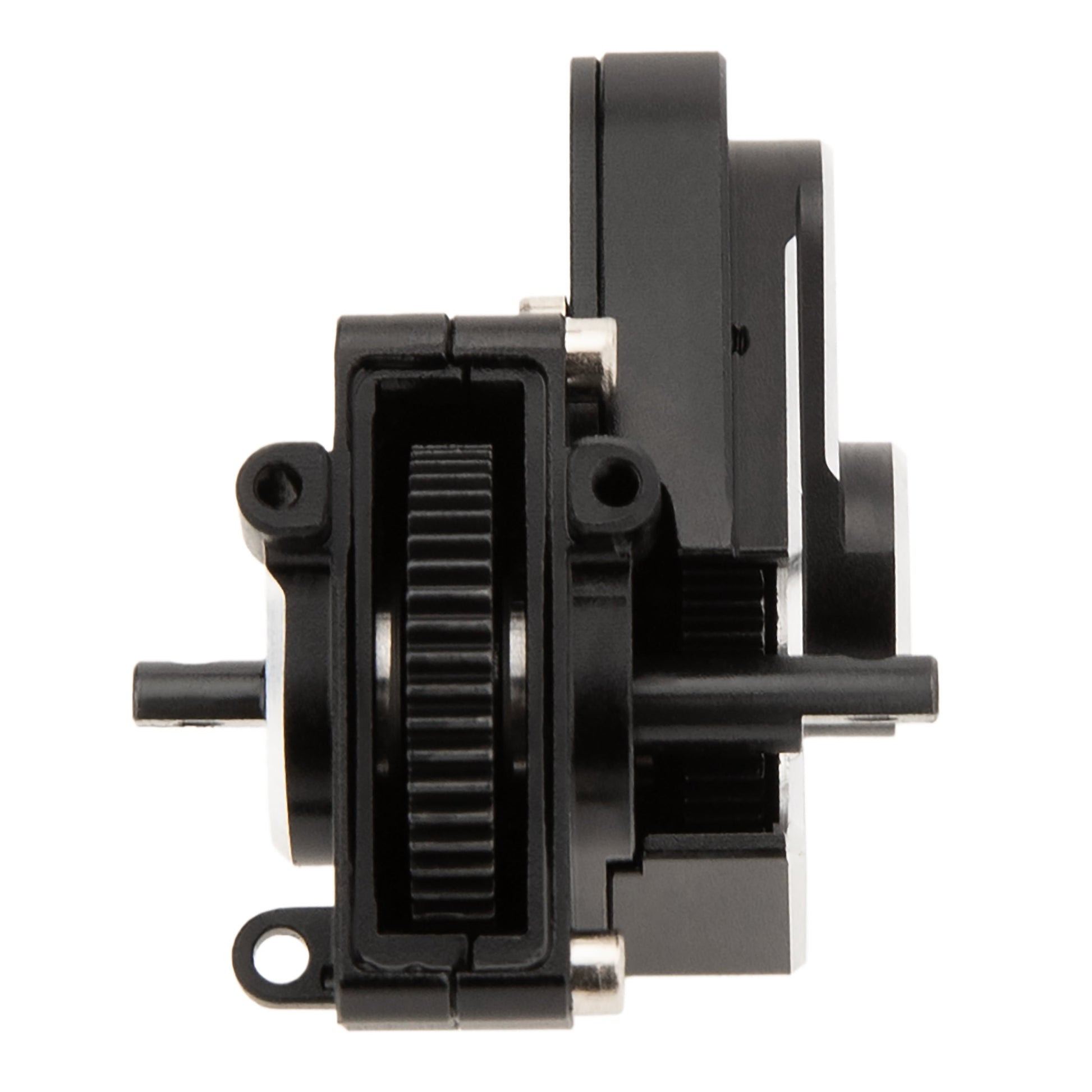 Black SCX24 Brushed Complete Transmission