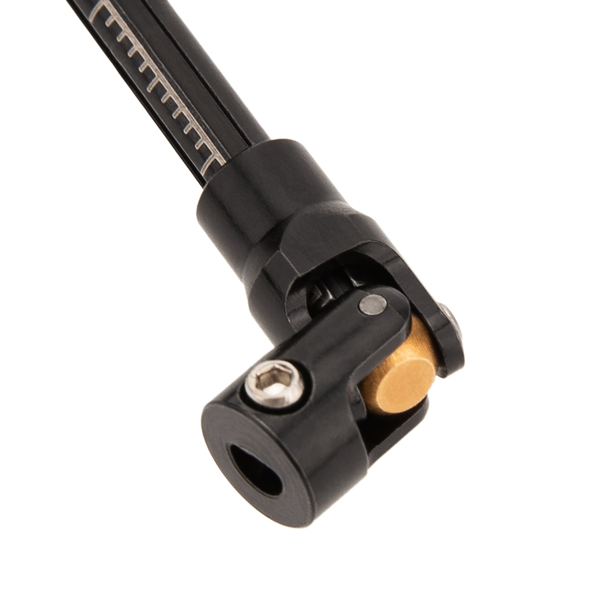 Black SCX24 Metal Cuttable Drive Shafts