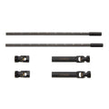 Black SCX24 V2 Cuttable Drive Shafts