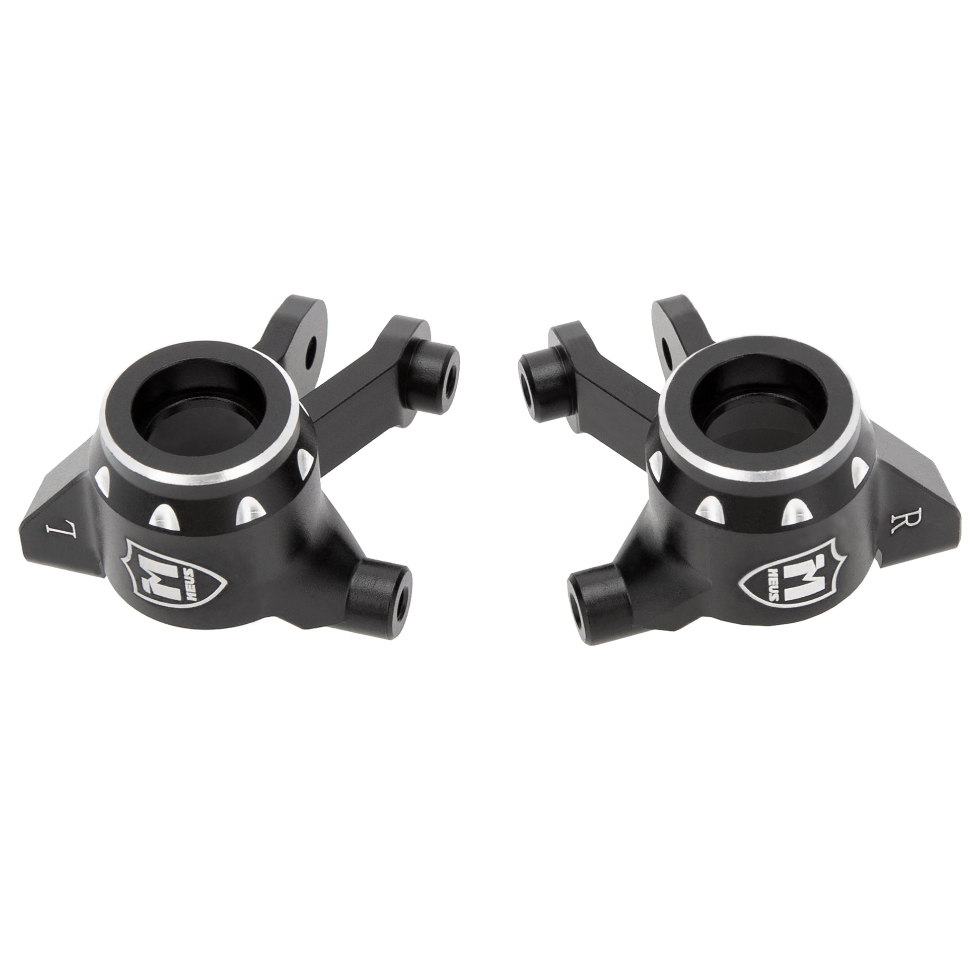 Black Steering Knuckles for Traxxas 1/16 Mini Maxx