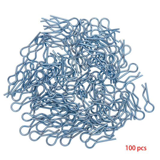 Blue Aluminum R-Clips for 1/18 1/16 1/24 RC Model
