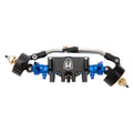 Blue SCX24 Isokinetic front axles