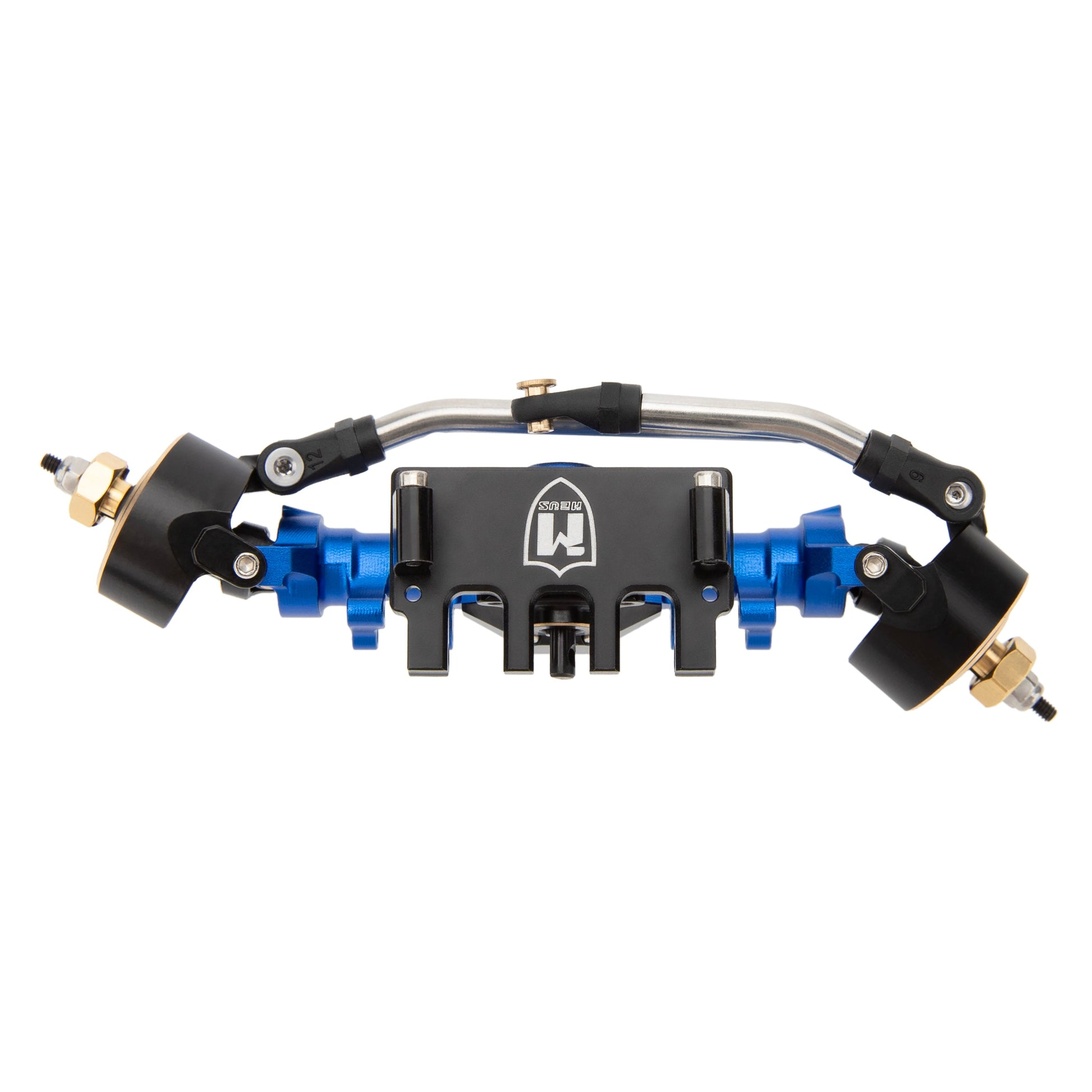 Blue SCX24 Isokinetic front axles