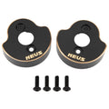 Brass Rear Outer Portal Cover for Capra 1.9 UTB Straight Nylon Axle 