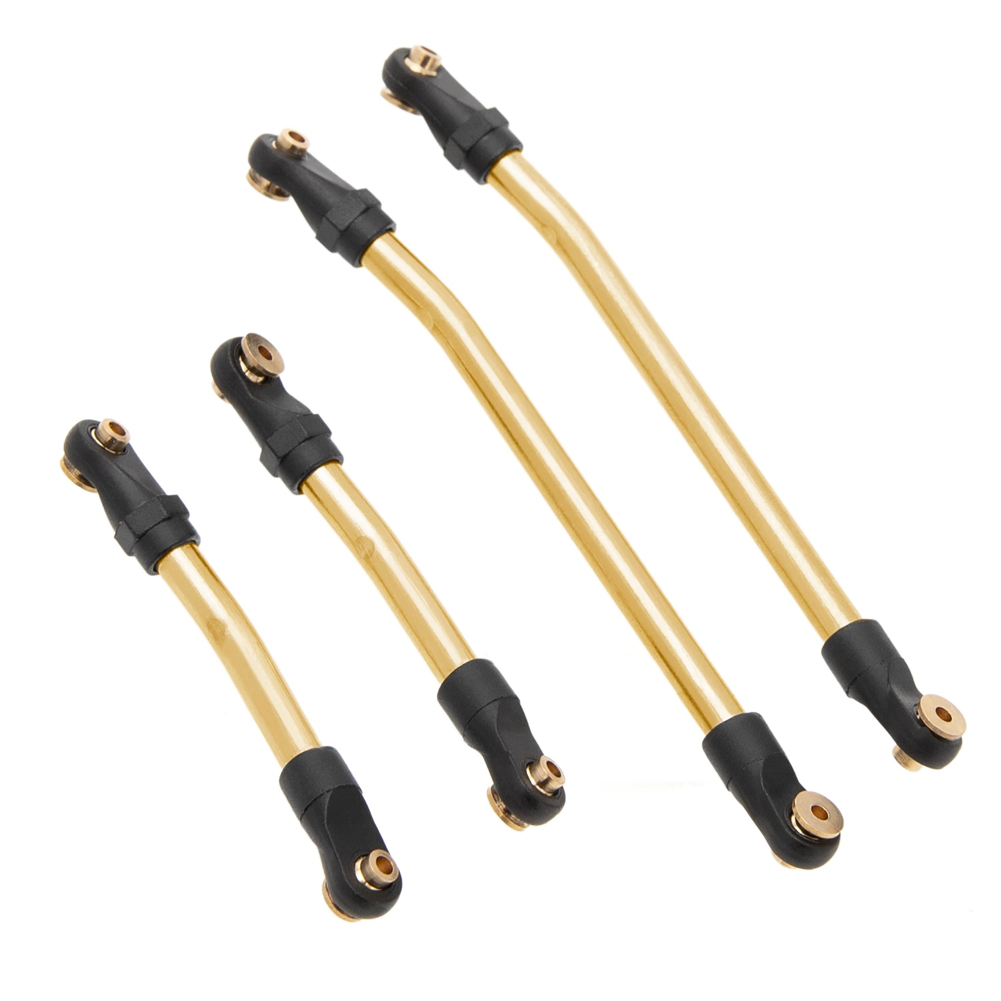 Brass SCX24 Deadbolt High Clearance Lower Chassis Links