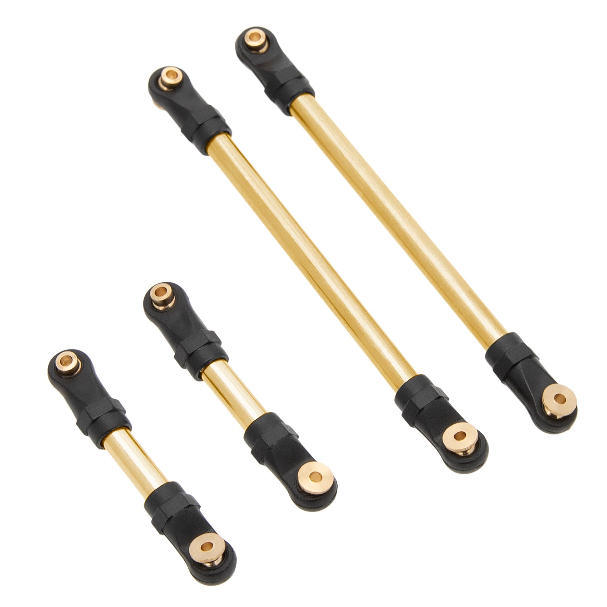 Brass SCX24 Deadbolt High Clearance upper Chassis Links