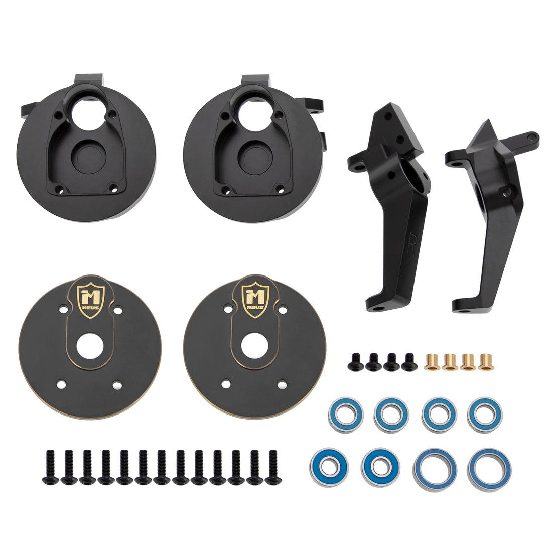  Brass Steering Knuckles C-Hubs for Axial 1/8 AXP8 GILAMON 2.2