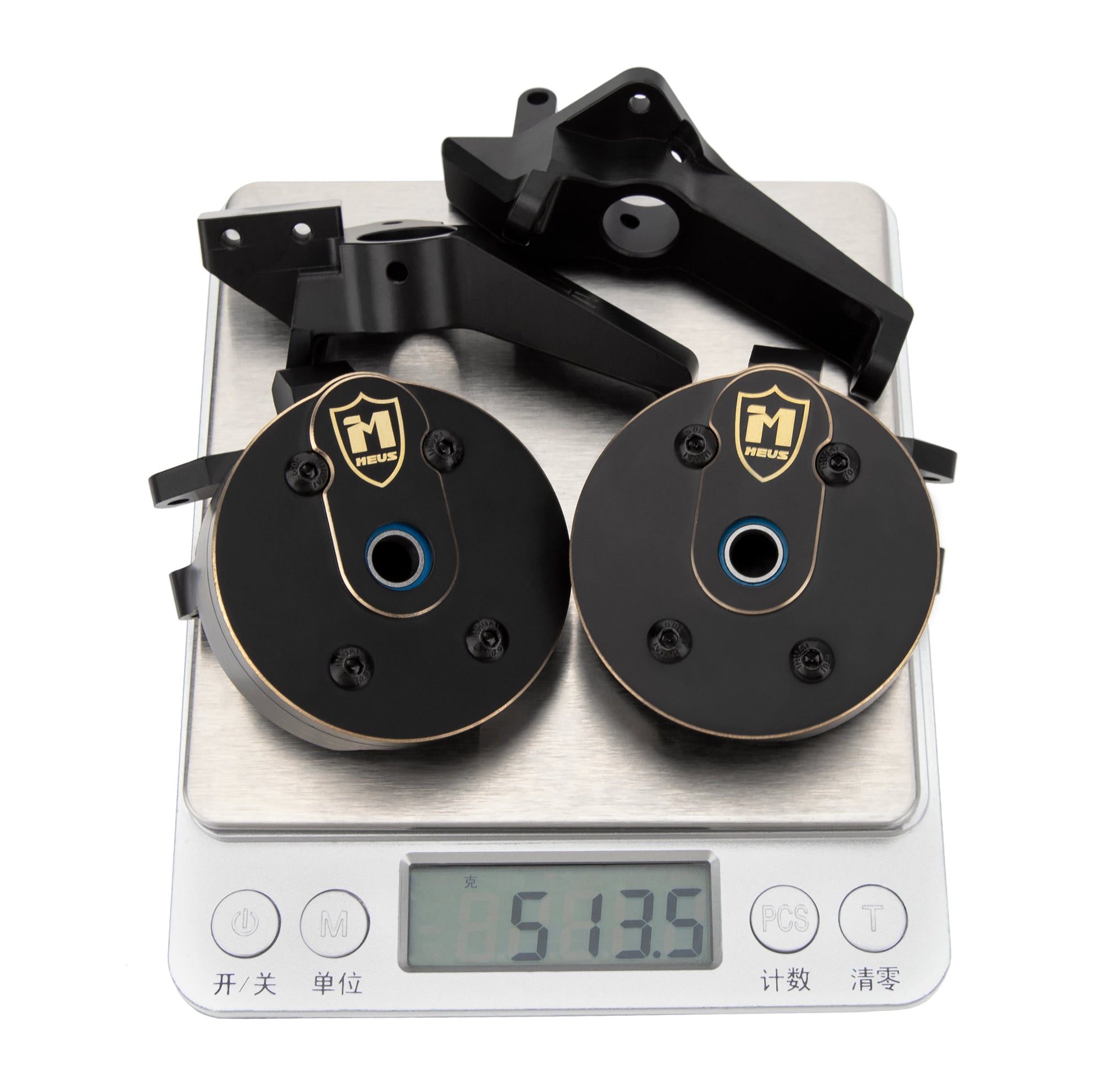 Brass Steering knukles C-Bub Weight for Axial 1/8 AXP8 GILAMON 2.2