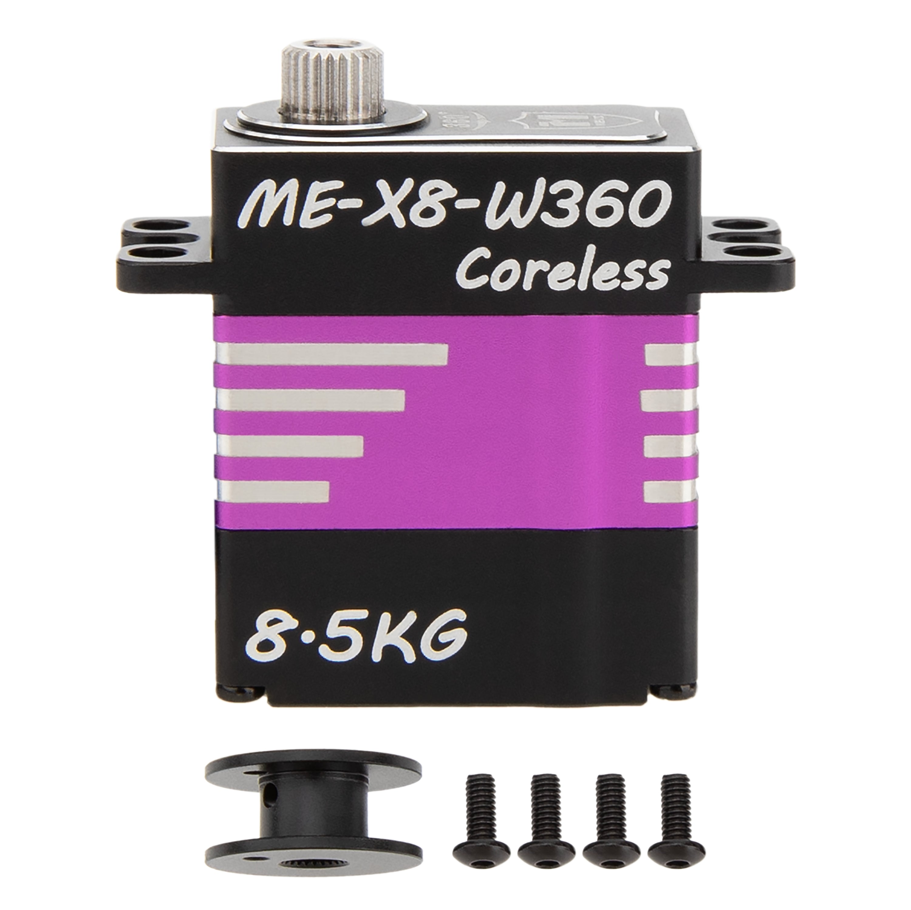 MEUS Racing Coreless 8.5KG 360° Rotation Servo w/ Winch Spool for 1/10