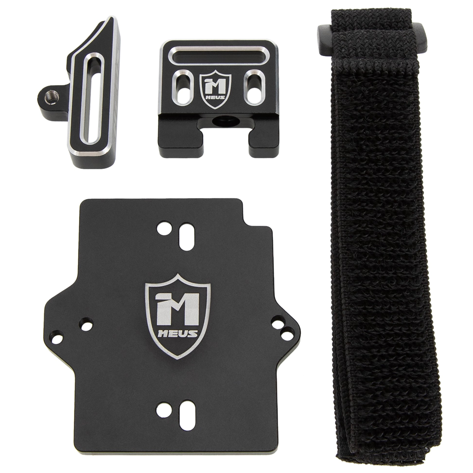  ESC Mount Battery Mount Flex Strap Hold-Down Kit for Traxxas 1/16 Mini Maxx