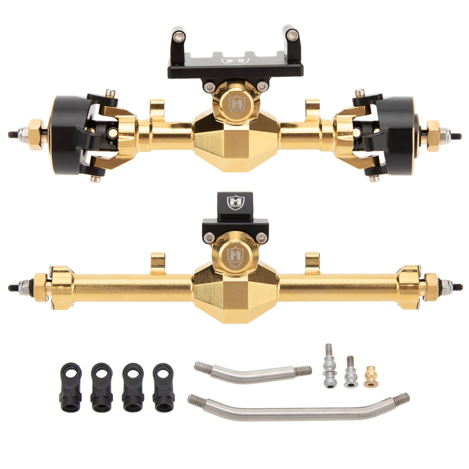 Gold SCX24 Isokinetic front and rear axles