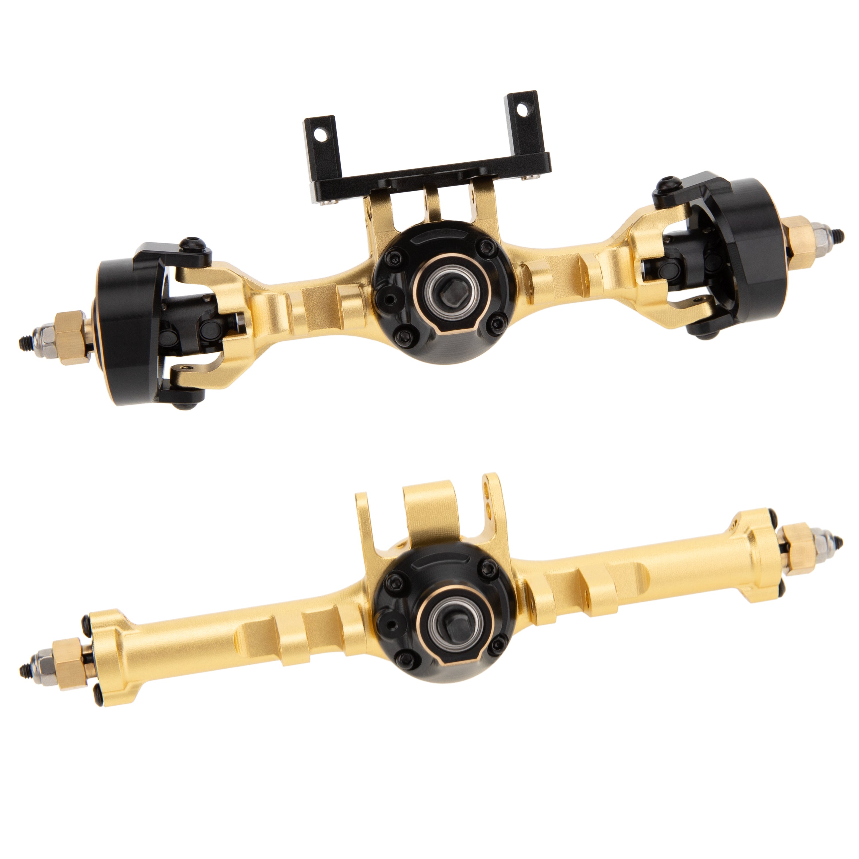 MEUS Racing TRX4M Metal V2 Isokinetic Front & Rear axles with Adjustab