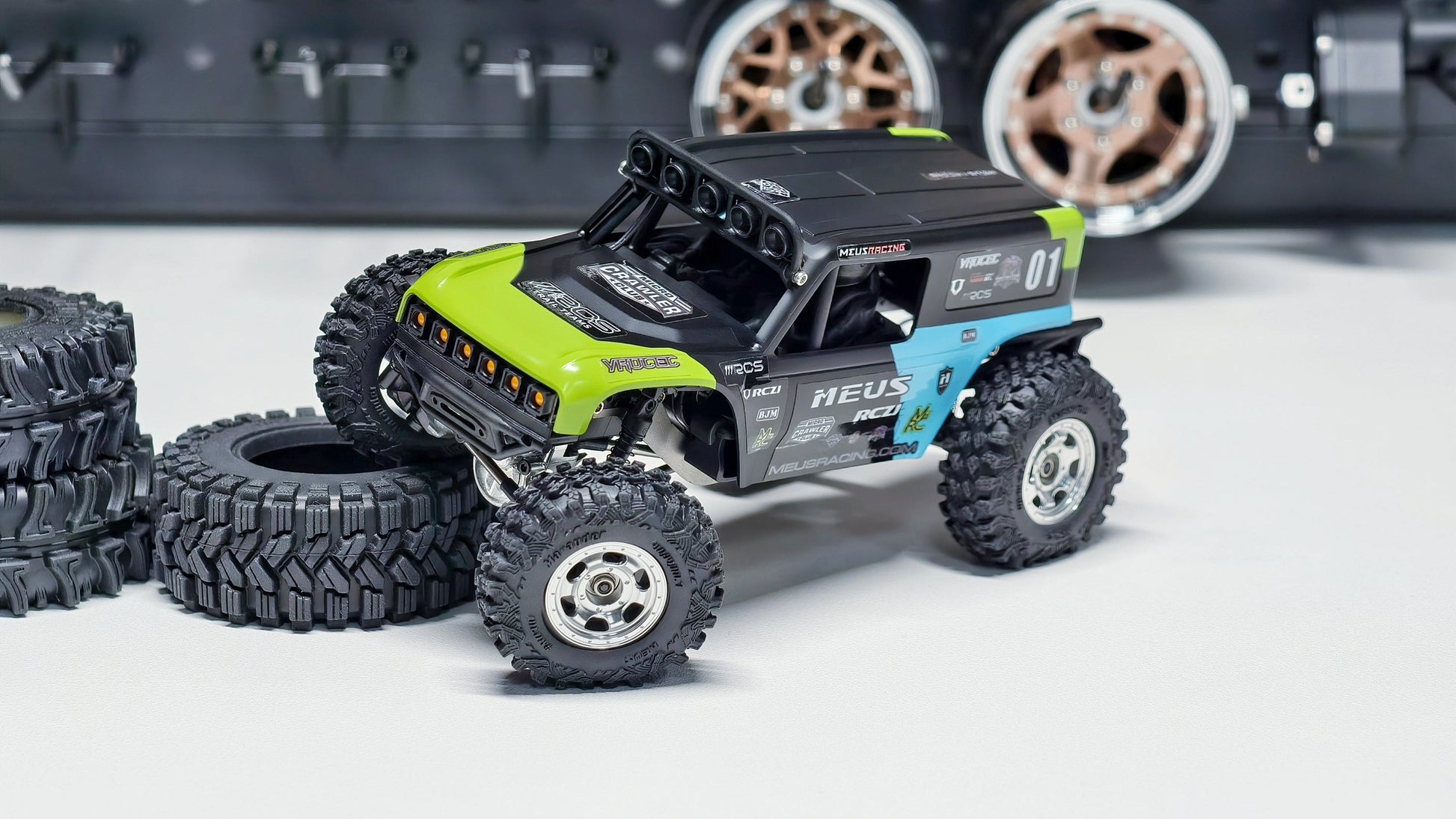 Green MB30 Body shell & chassis frame kit