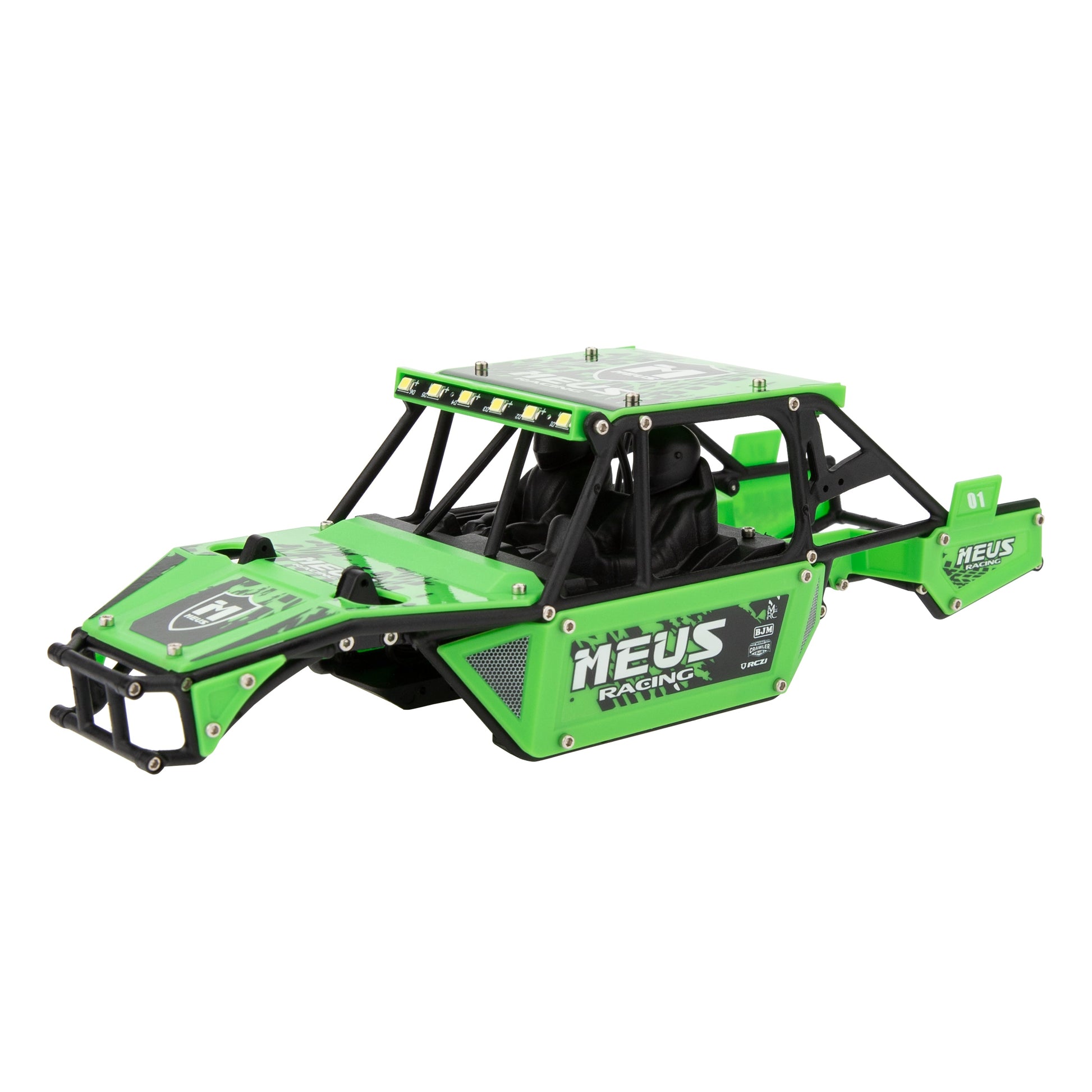 Green SCX24 Mantis Roll Cage Chassis Body Shell