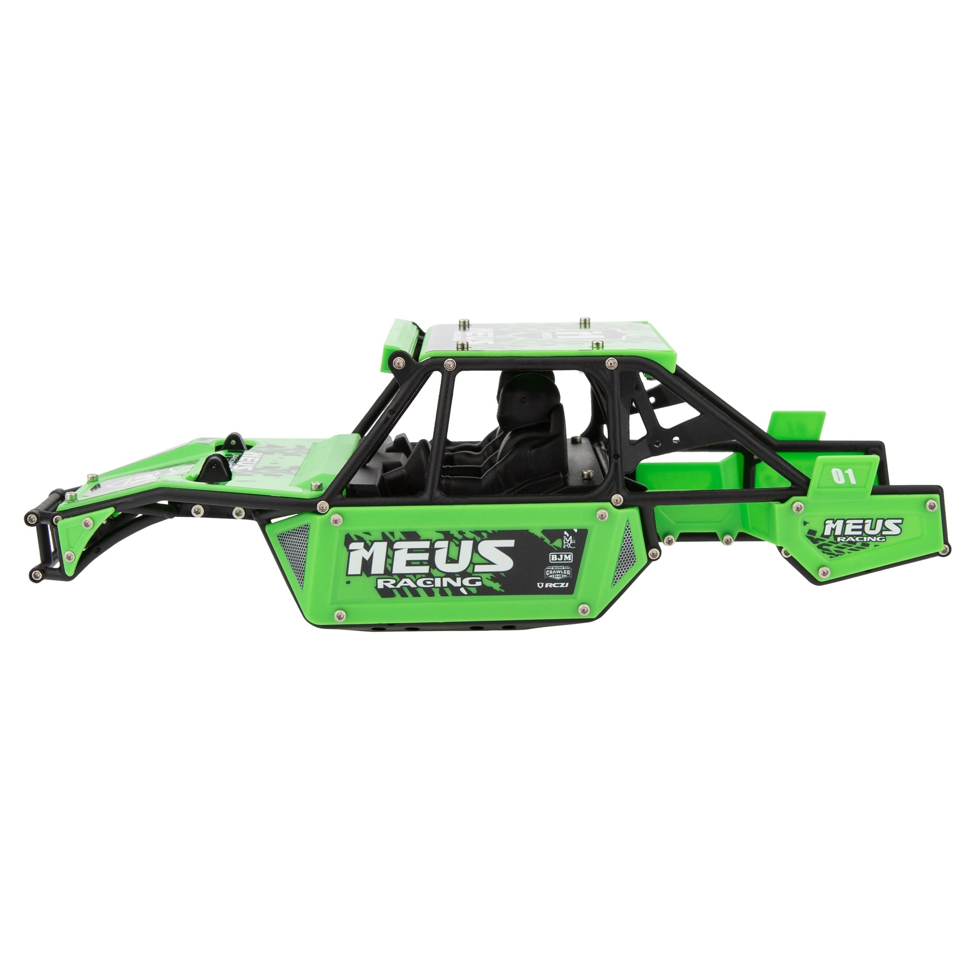 Green SCX24 Mantis Roll Cage Chassis Body Shell