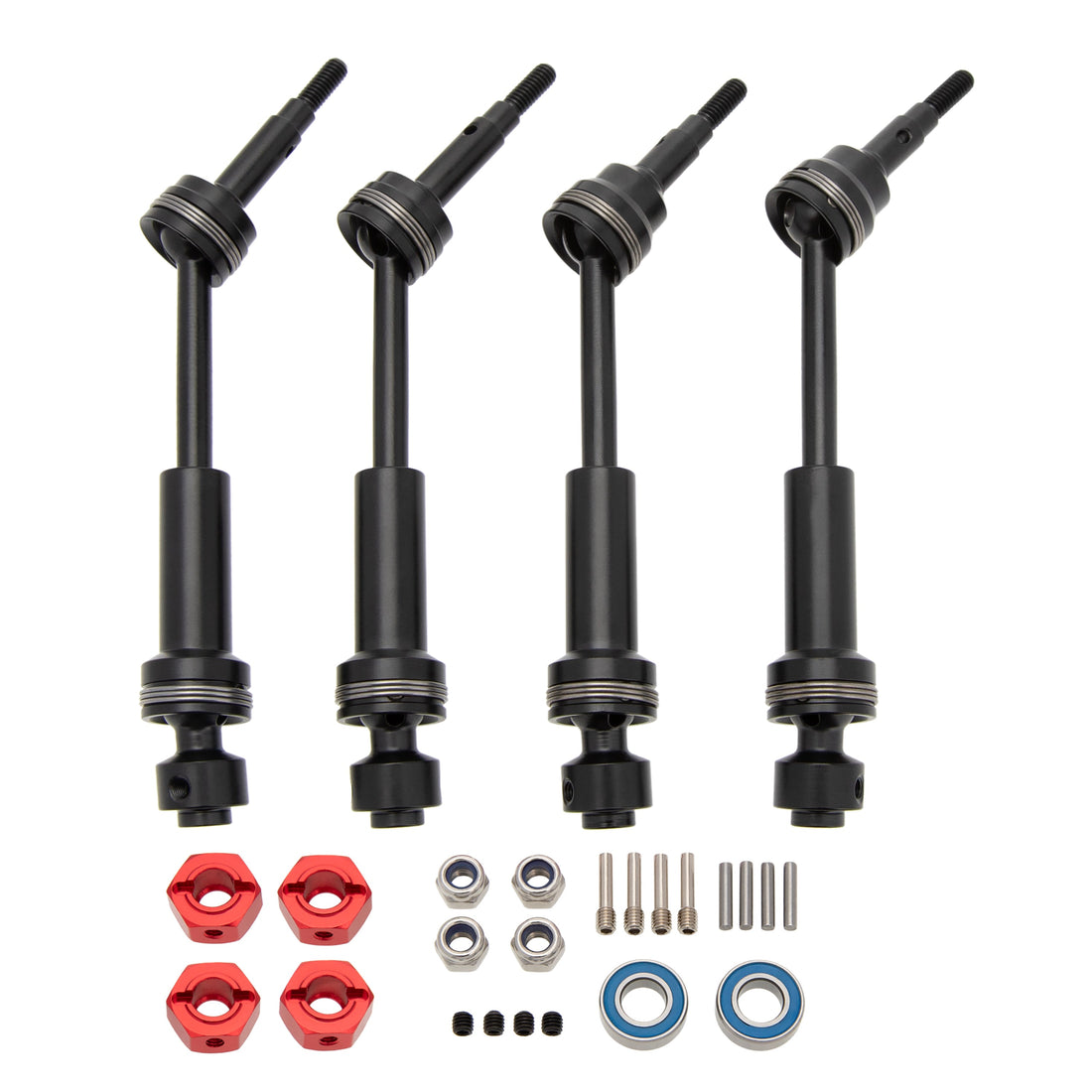 1/10 RC Steel CVD Front Rear Driveshafts for TRAXXAS Slash